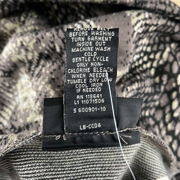 Lane Bryant Dress Size 26/28 Snake Print Cowl Neck Sleeveless Belted NWT DR-1519 - Picture 9 of 9